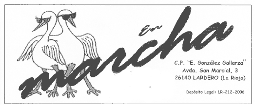 Revista del colegio 'En Marcha'